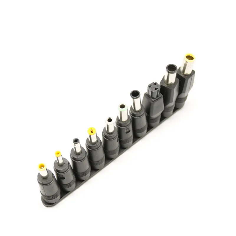 10 шт. ноутбук адаптер питания разъемы Универсальное зарядное устройство DC головка прямой вход UYT