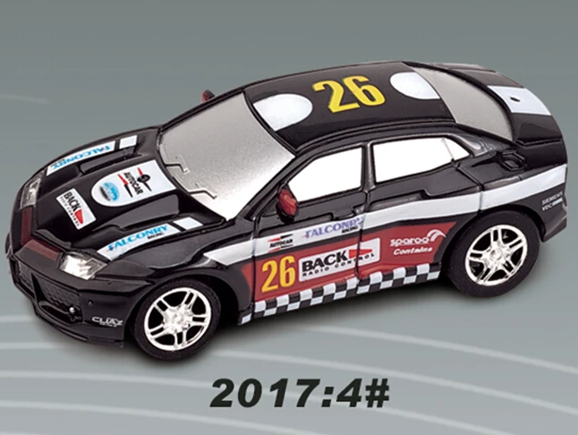 Радиоуправляемый гоночный автомобиль 1:67 4CH 2 4G микро радиопульт Гоночная машина