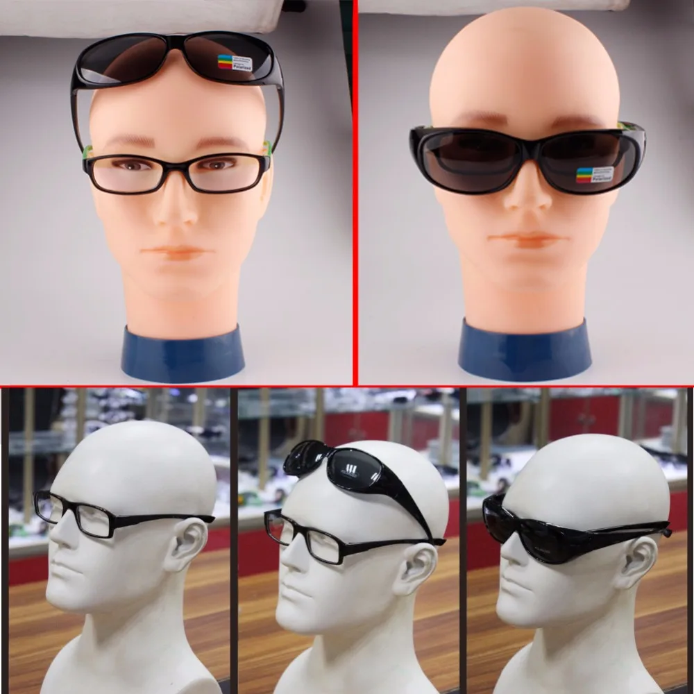 Очки солнцезащитные поляризационные гибкие матовые черные Tr90|sunglasses over|sunglasses