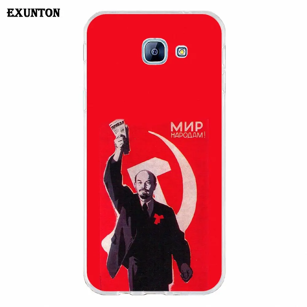 as picture TPU Mobile для Xiaomi Redmi Mi Note 7 8 9 SE Pro Lite Go Play Lenin в СССР - Цвет: as picture