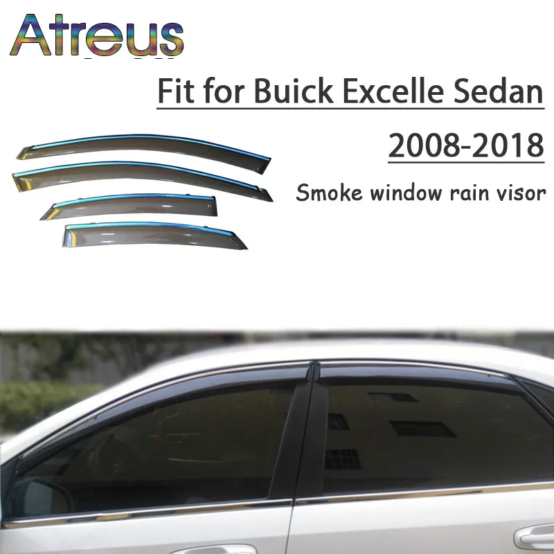 

Atreus 1 комплект ABS Дождь дым окно козырек для Buick Excelle Седан 2008-2018 аксессуары