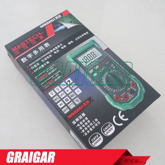 MS8269 LCR индуктивность измеритель LC мультиметр|meter multimeter|lc metermultimeter meter |