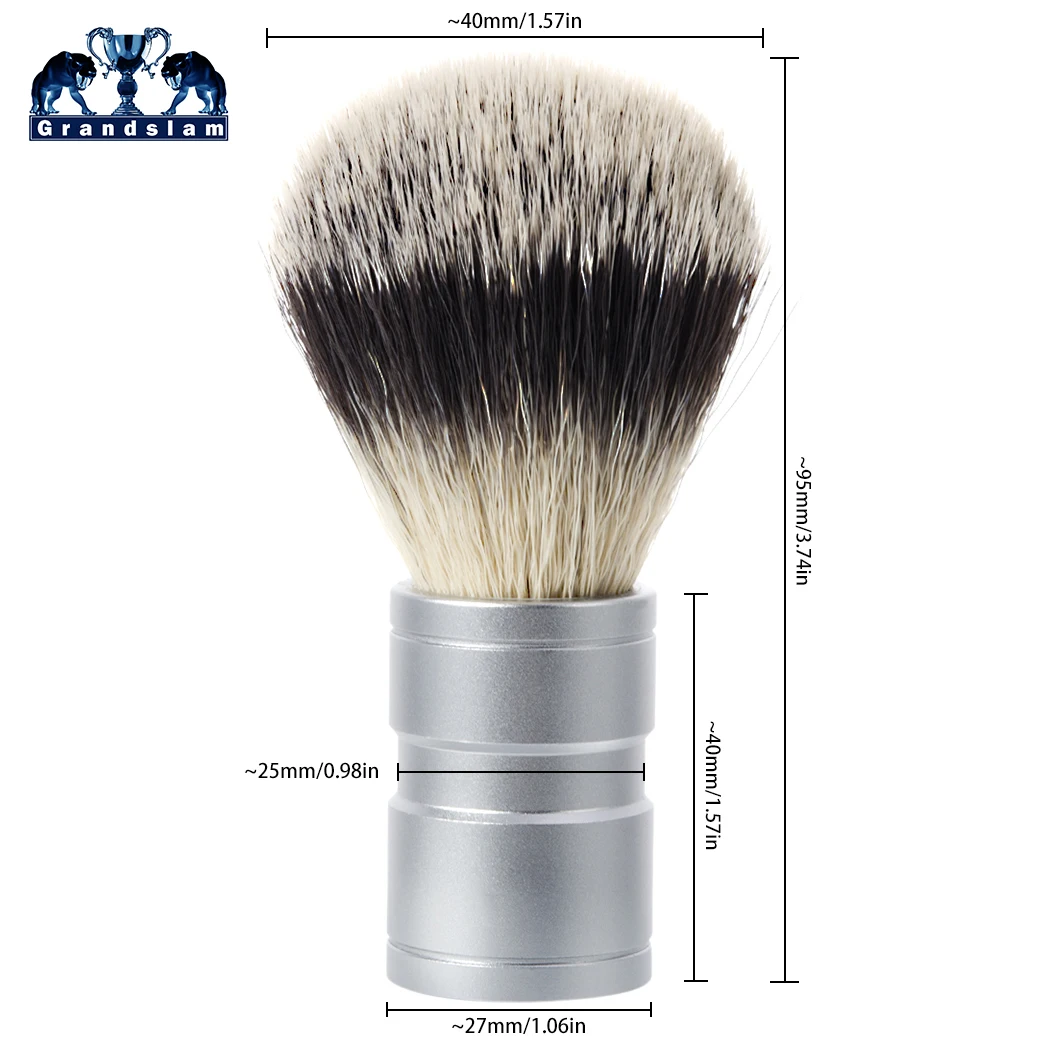 Grandslam кисть для бритья 19 мм синтетическая Нейлоновая Щетка Badger Kont