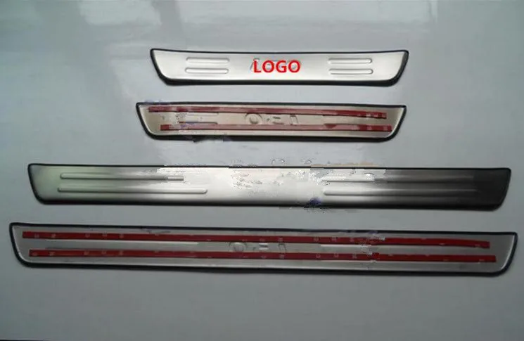 4 шт./компл. Накладка на порог из нержавеющей стали для Hyundai I30 2005 2006 2007 2008 2009 2010