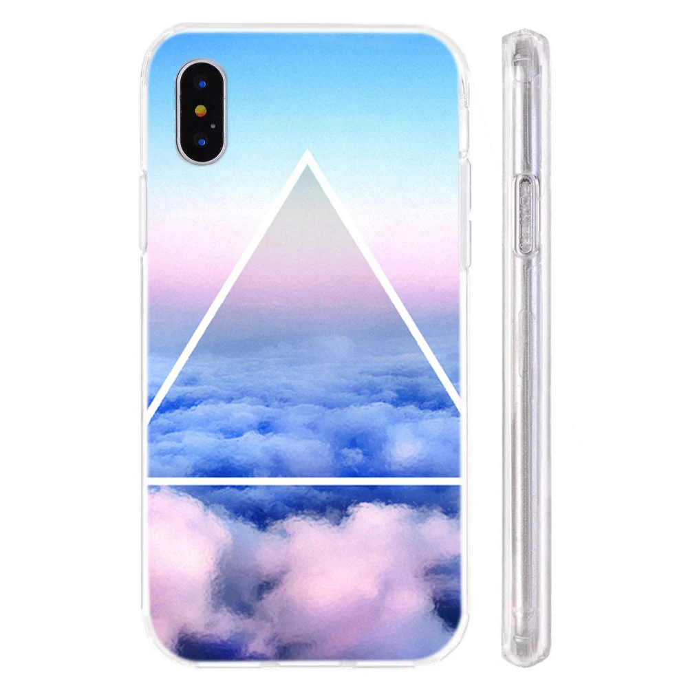 Силиконовый чехол для телефона iPhone 6 7 8/6 8 plus XS Max XR розовые цветочные чехлы мягкий