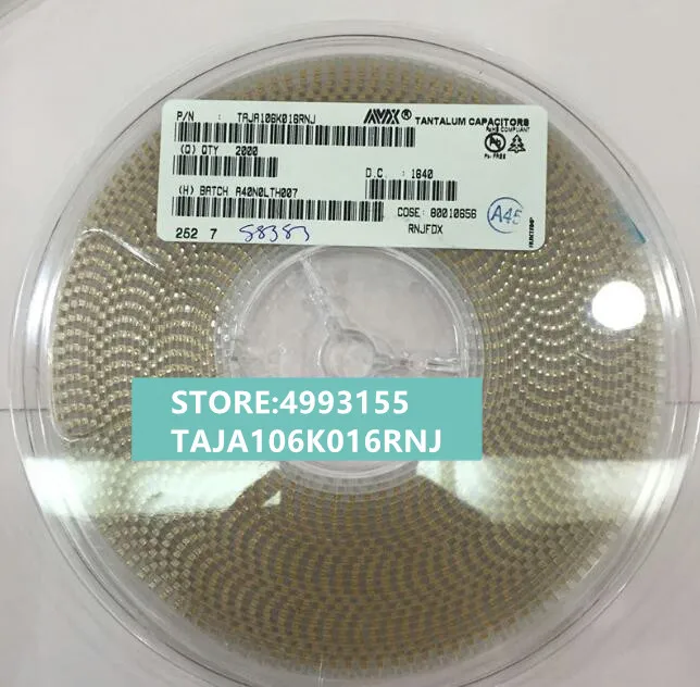 100% новый и оригинальный TAJA106K016RNJ | Электроника