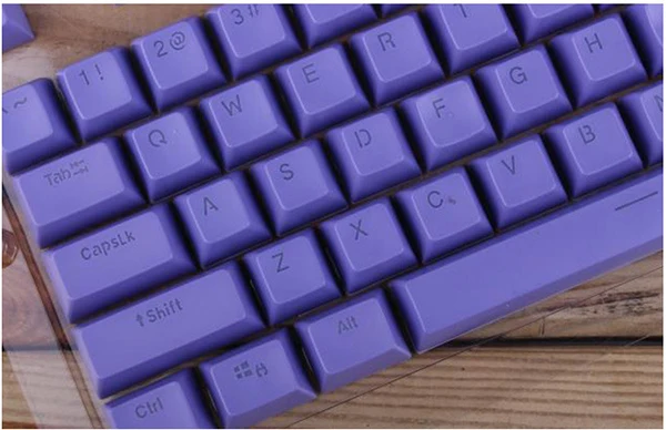 104-key SA профиль толстые PBT колпачки для ключей Double Shot Top Shine Thru ANSI для Cherry MX переключатели механическая клавиатура - Цвет: SA104-Purple