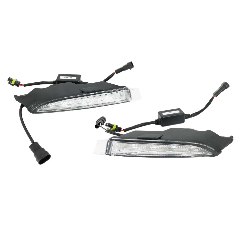 Для VW Golf 6 MK6 R20 2009 2010 2011 2012 2013 светодиодный дневный ходовой светильник DRL