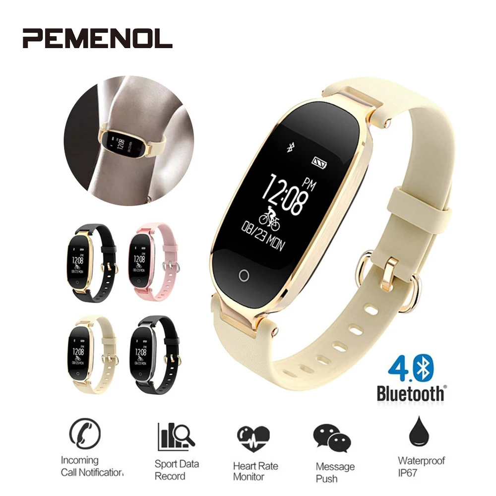 Hot sale Bluetooth Waterproof S3 Smart Watch Fashion Women Ladies Heart Rate Monitor Fitness Tracker Watches For Android IOS | Электроника