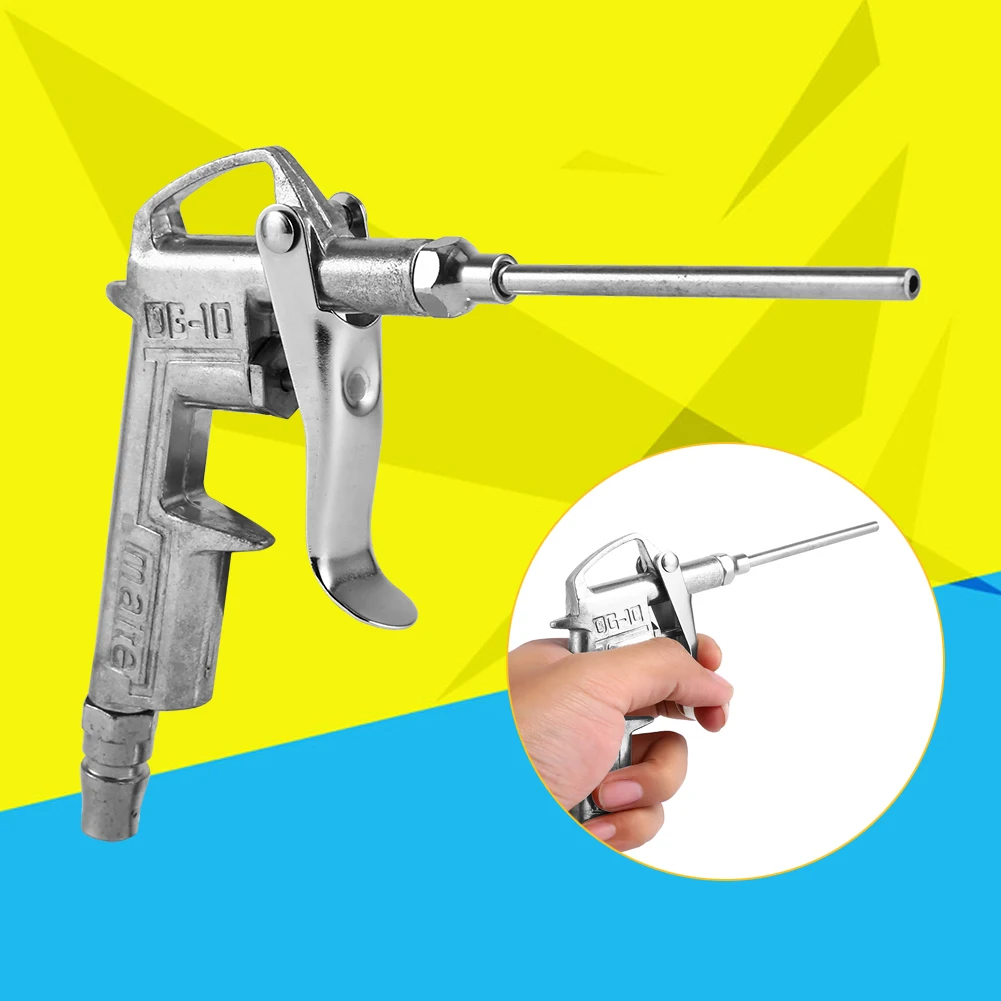 

Air Compressor Dust Duster Trigger Handle 1/4" Compressed Alloy Nozzle Blow Spray Gun DG-10 With Extended Air Nozzle Wholesale