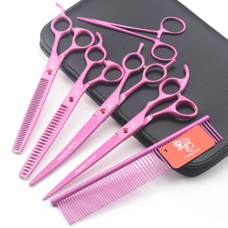8 дюймов комплект для ухода за шерстью домашних животных Парикмахерские ножницы