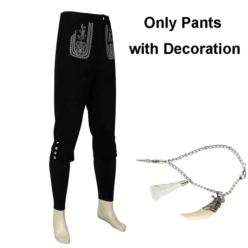 Only Pants Фантастические звери и где их найти 2 костюм Геллерт Grindelwald Косплей Карнавал взрослых мужчин Хэллоуин индивидуальный заказ только пальто - Цвет: Only Pants