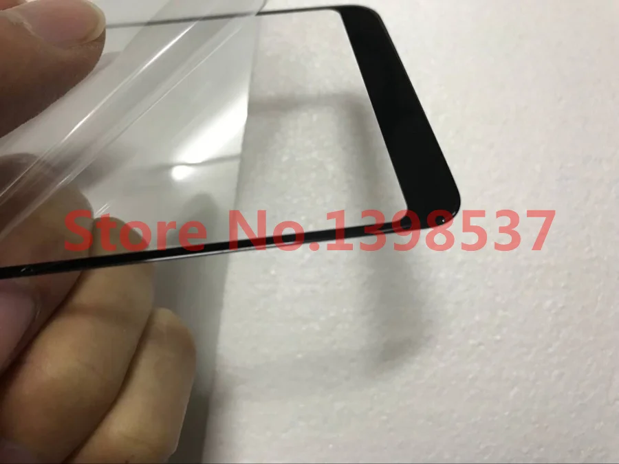 5 шт. черный Оригинальный Новый Замена LCD Передний сенсорный экран Стекло Внешний
