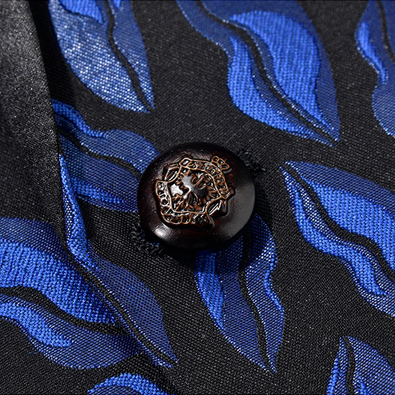 

Fashion Designer Men Suits Sets Slim Floral Print 2-Piece Wedding Tuxedo High Quality Luxury Brand Party Prom Wear Clothes 86210