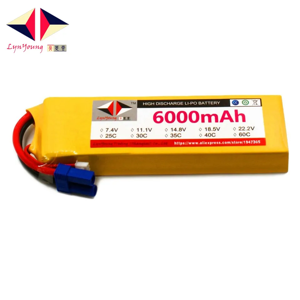 Аккумулятор HX Lipo 3S 11 1 в 6000 мАч 25C 30C 35C 40C 60C для радиоуправляемого дрона