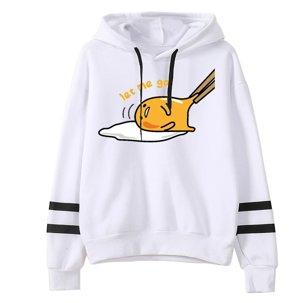 Женская толстовка с принтом gudetama дизайнерская Толстовка милая уличная одежда