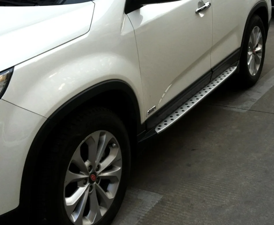 Подножки для KIA Sorento 2013 2014 автоматические боковые ступенчатые педали