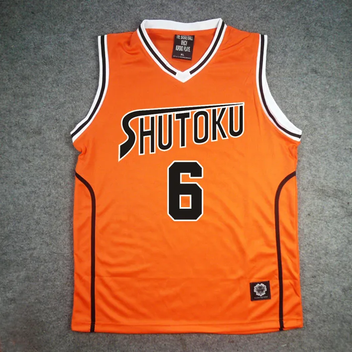 Аниме KUROKO'S BASKETBALL Kuroko No Basuke Косплей Shutoku School #10 Takao Kazunari гость баскетбольная форма