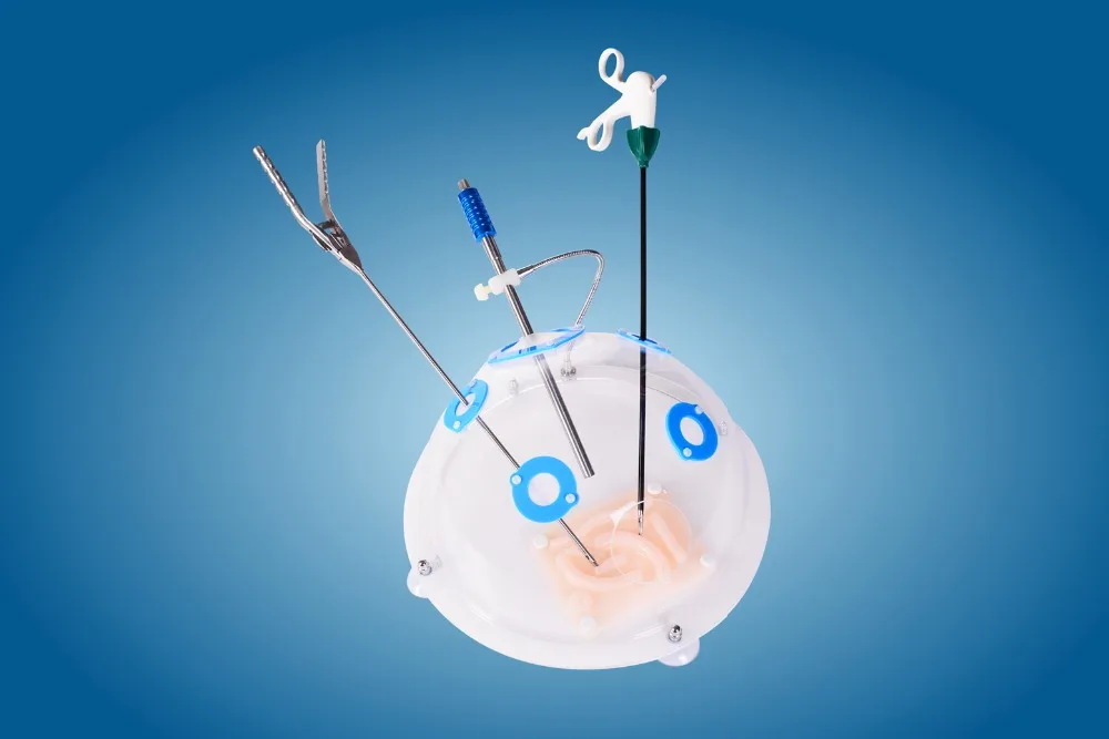 Hemispherical laparoscopic simulator training box+HD 30 degree camera+imstruments+modules | Канцтовары для офиса и дома
