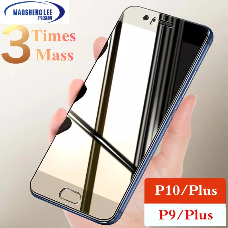 9H закаленное стекло для Huawei P10 Plus P9 полное Защита экрана plus стеклянная защитная