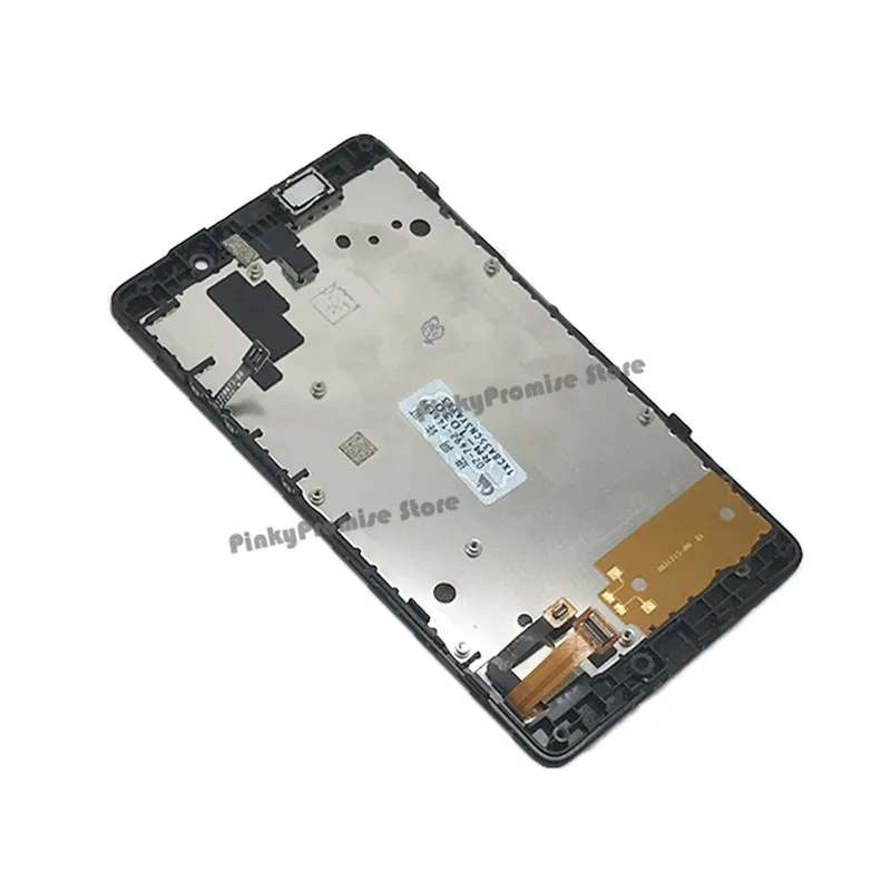 Дигитайзер сенсорного экрана + ЖК дисплей в сборе с рамкой для Nokia XL 1030 |touch screen