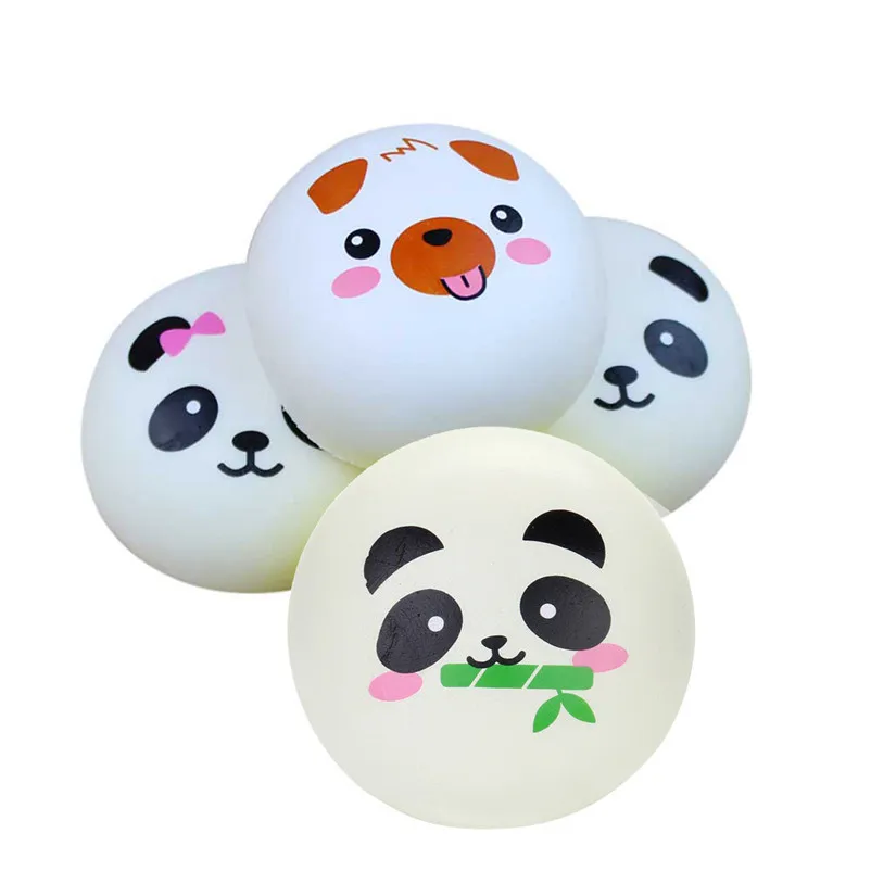 Анти стресс детей Squishies прекрасный Стройный панда медленно поднимающийся