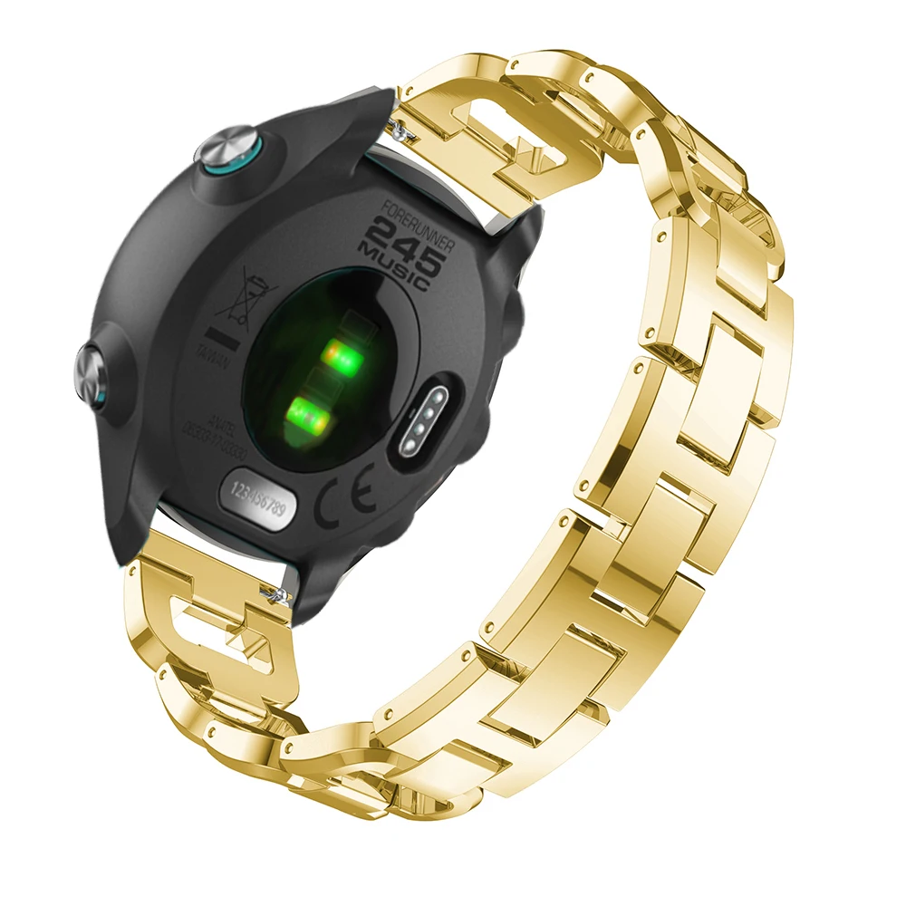 20 мм ремешок для samsung Galaxy Watch Active/Galaxy 42 мм/gear S2/gear Spot Смарт часы ремешок для Garmin Forerunner 245 браслет