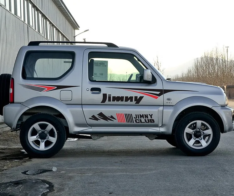 

2 шт., водонепроницаемые наклейки на мотоцикл SUZUKI JIMMY CLUB