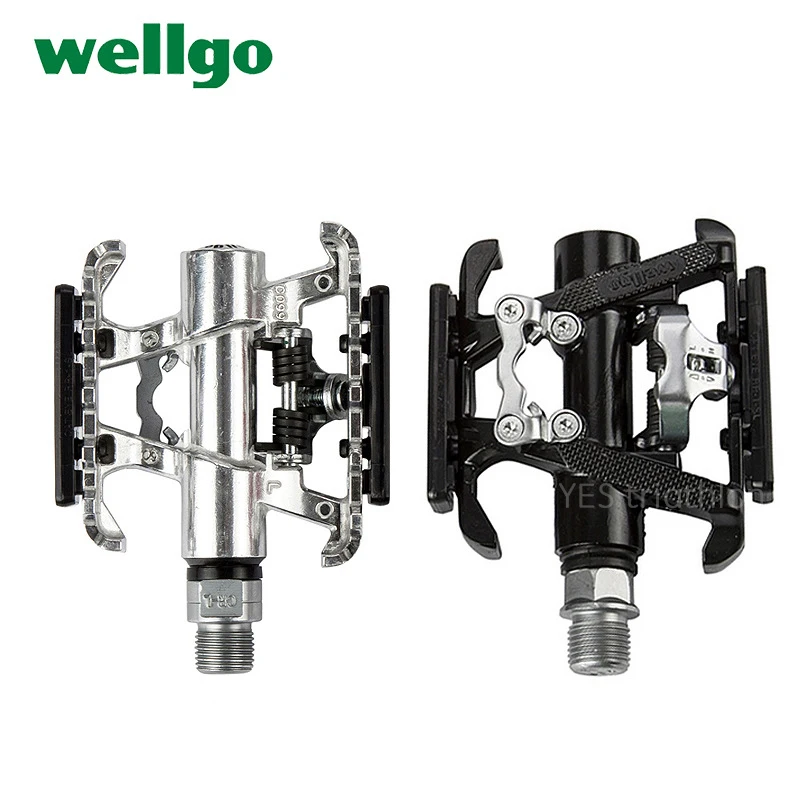 Wellgo C099 MTB велосипедная двухсторонняя педаль с шариковым подшипником