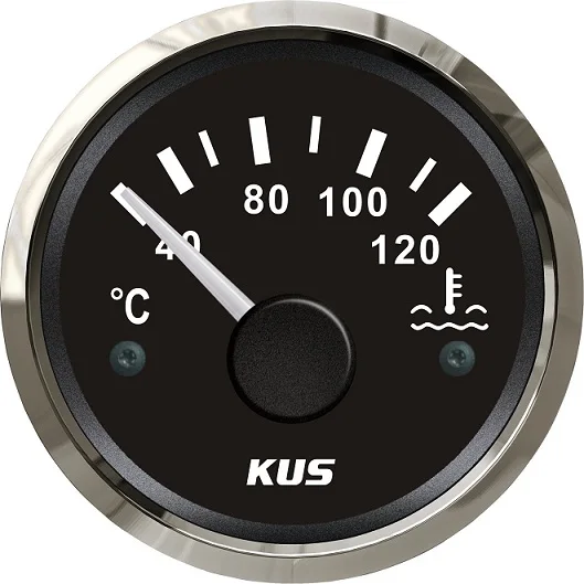KUS DN52mm белый/черный измеритель температуры воды с датчиком (PN: KY14100 / KY14004)|temp meter|temp