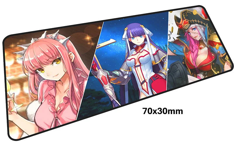 Коврик для мыши astolfo computador gamer mause pad 700x300X2 мм, большой коврик для мыши в подарок на Хэллоуин, эргономичный гаджет, офисные настольные коврики