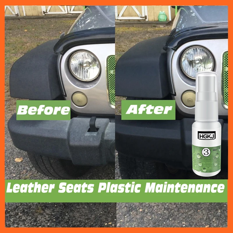 Очистка автомобиля пластиковая часть кожаное сиденье Ремонт 20 мл 50 уход за кожей