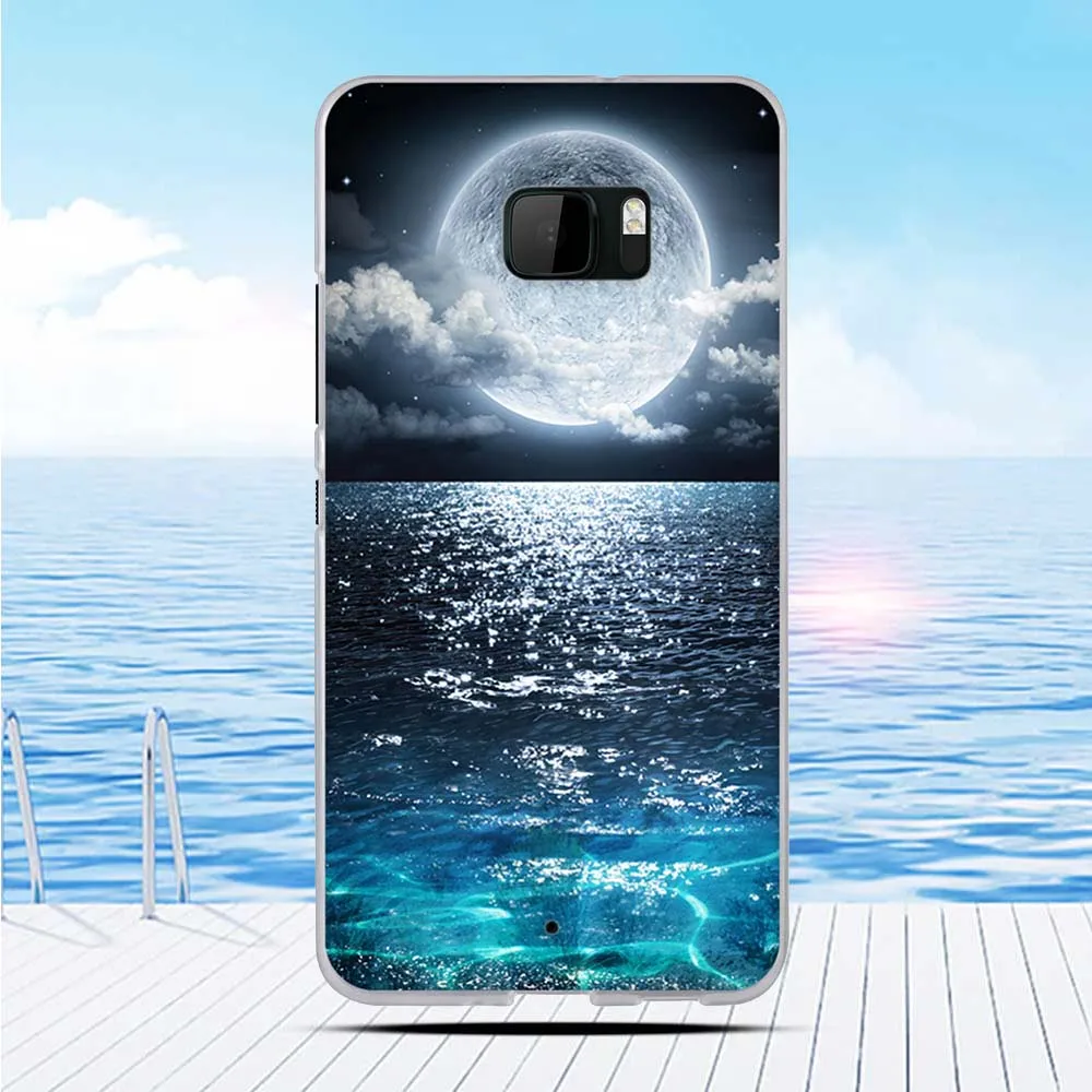 Чехол-накладка из мягкого ТПУ с 3d-рельефным рисунком для HTC U Ultra | Мобильные