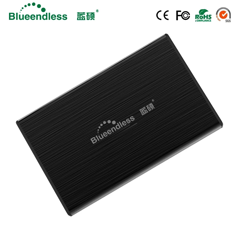 Алюминиевый корпус для жесткого диска 10 шт./лот 2 5 дюйма USB 3 0 Sata толщиной 7 9 мм