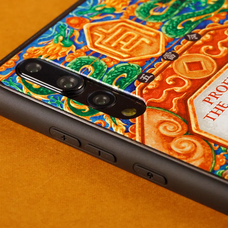MSHC по чехол для huawei P20 5 8 &quotМягкие TPU мобильного телефона рельеф
