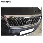 Декоративная крышка для автомобиля, Хромированная передняя крышка двигателя из АБС-пластика, решетка, крышка гриля, отделочная лампа, 1 шт. для Kia Sorento L 2015 2016 2017