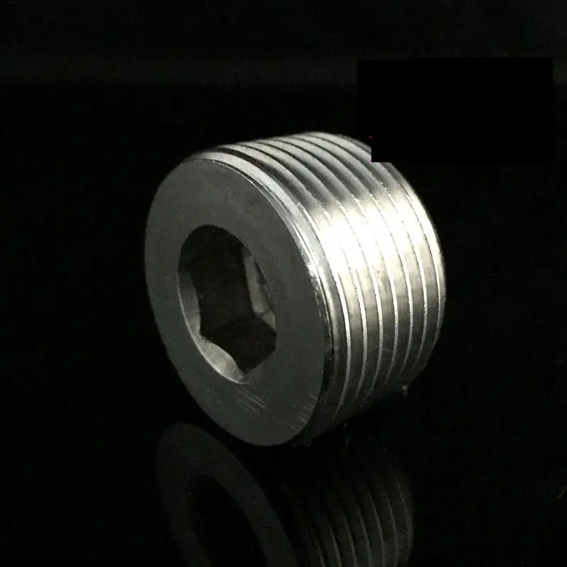 Наружная резьба BSP 1 дюйм штепсельная вилка из нержавеющей стали 304 Шестигранная