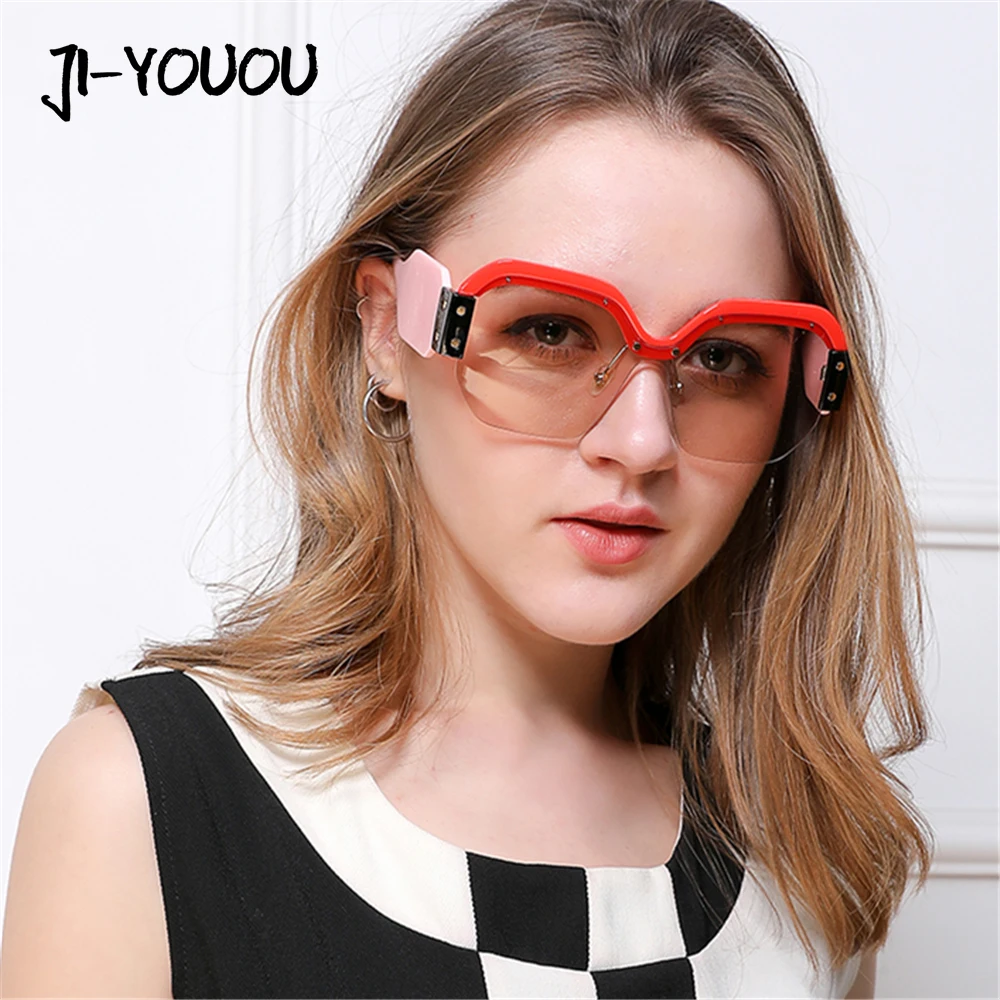 Солнцезащитные очки для женщин 2018 новые брендовые большие солнцезащитные HD