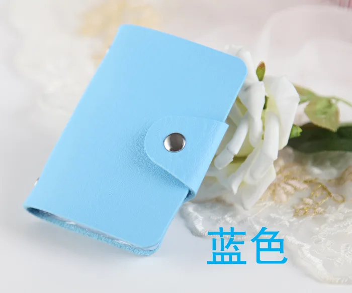 Женский кожаный кошелек с отделением для карт цветочным рисунком|credit card holder|wallet