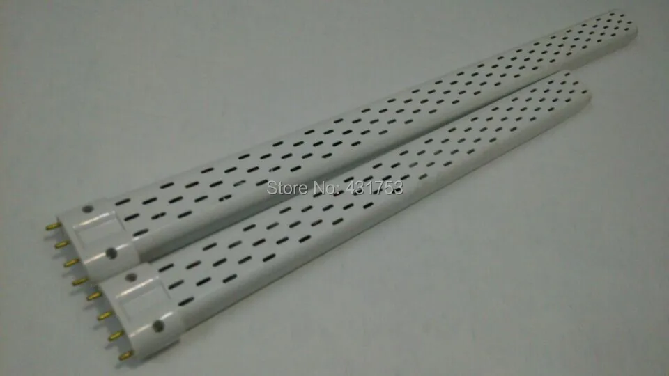 Оптовая продажа 50 шт./лот 2G11 18 Вт 25 Пробки Сид 4Pin 5050 SMD Led U Лампы Pure White AC 220 В