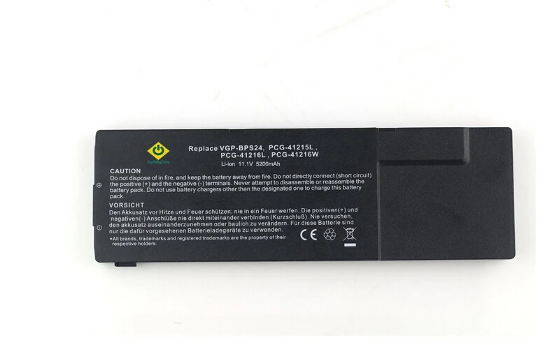 Аккумулятор для ноутбука 11 1 В 4400 мАч Sony VGP BPS24 BPL24 VAIO SA/SB/SC/SD/SE