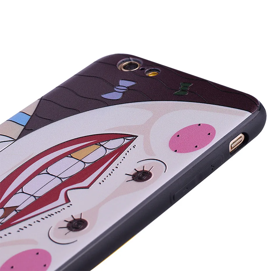 DAGUDON case cover for iphone 6 6s plus silicone soft cute cartoon tpu phone bags fashion cases |