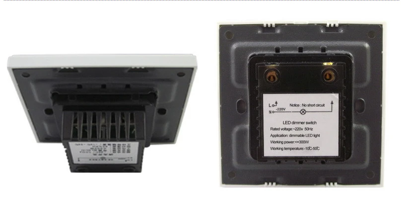 220 В Регулируемый контроллер светодиодный диммер для лампы с регулируемой