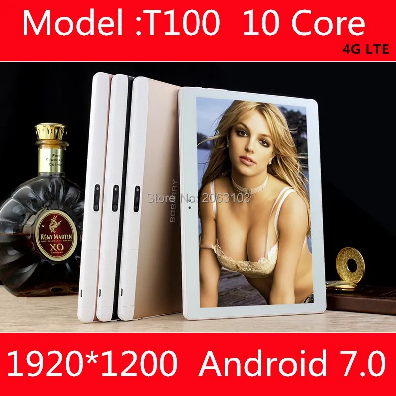 Новинка 2019 10 дюймов Android 7 0 4G LTE планшетный ПК Deca Core 4 Гб ОЗУ 64 ПЗУ 1920x1200 IPS Детские
