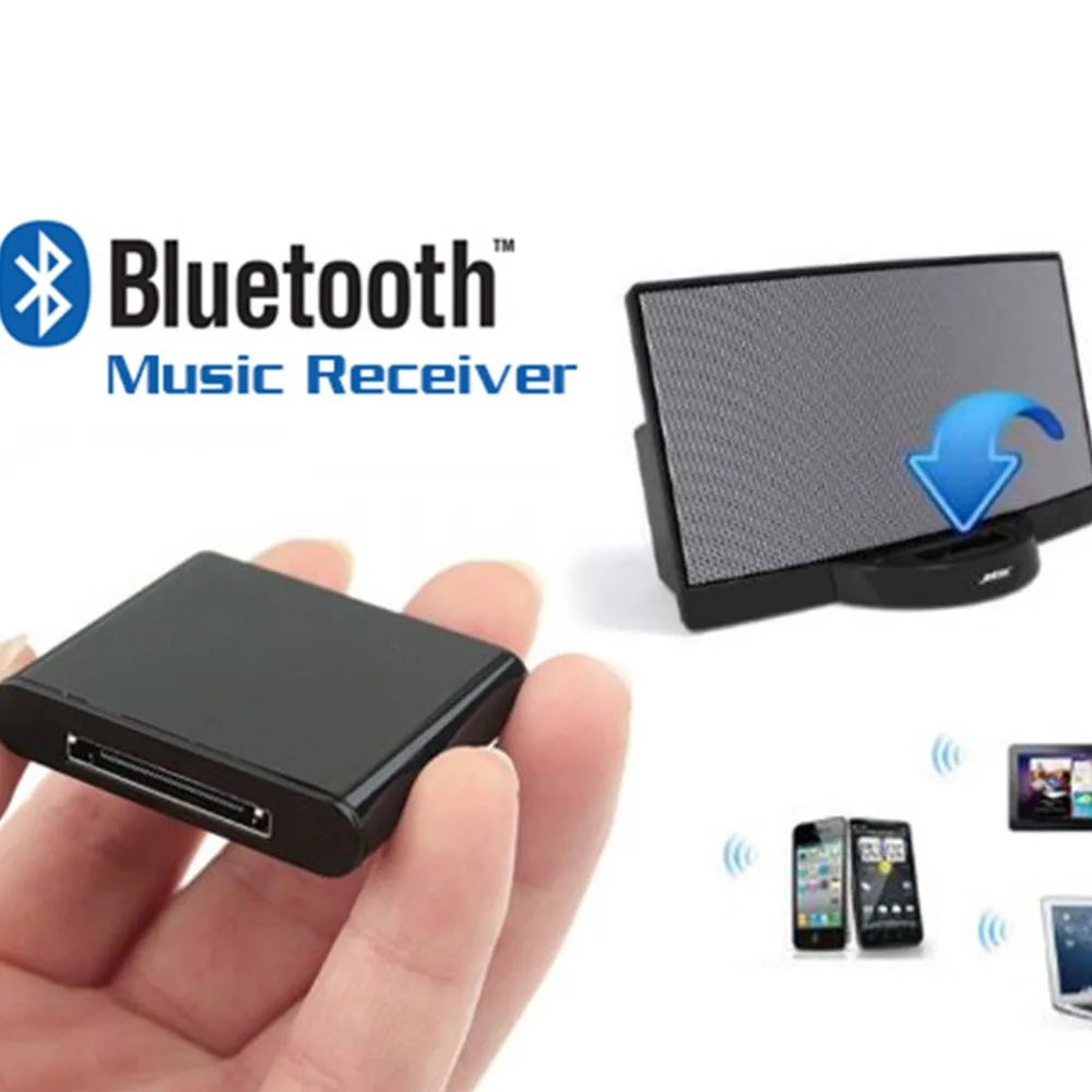 ECos Новый беспроводной Bluetooth-совместимый музыкальный приемник адаптер
