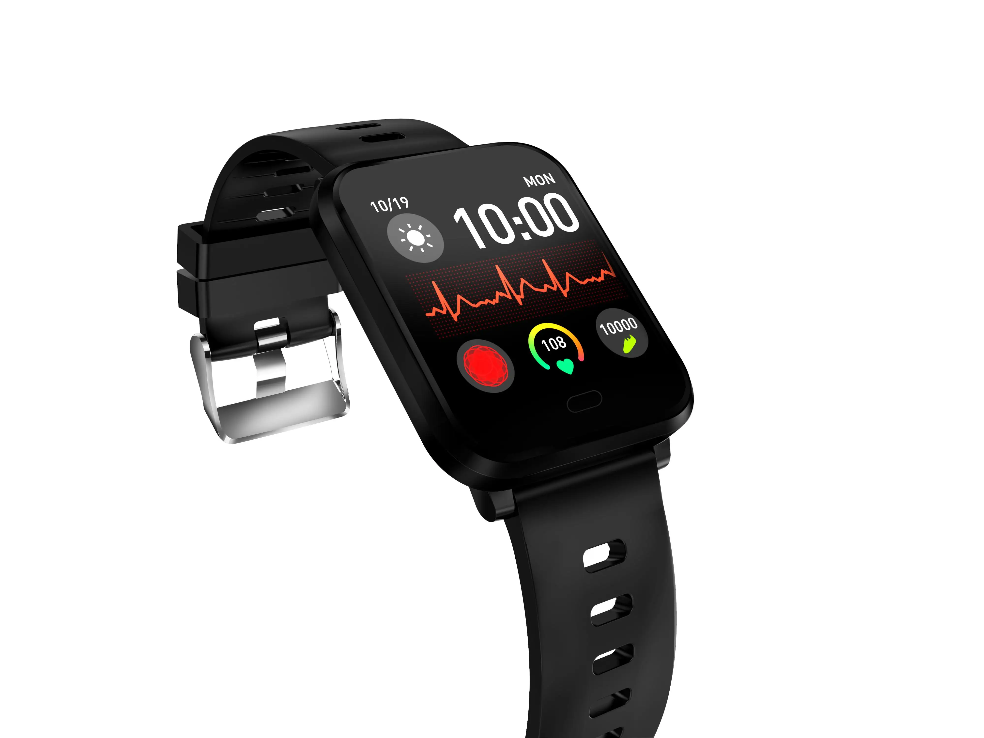K10 Смарт-часы IP68 Водонепроницаемый Smartwatch Для мужчин монитор сердечного ритма крови Давление Фитнес трекер Смарт-браслет Для мужчин смарт-браслет