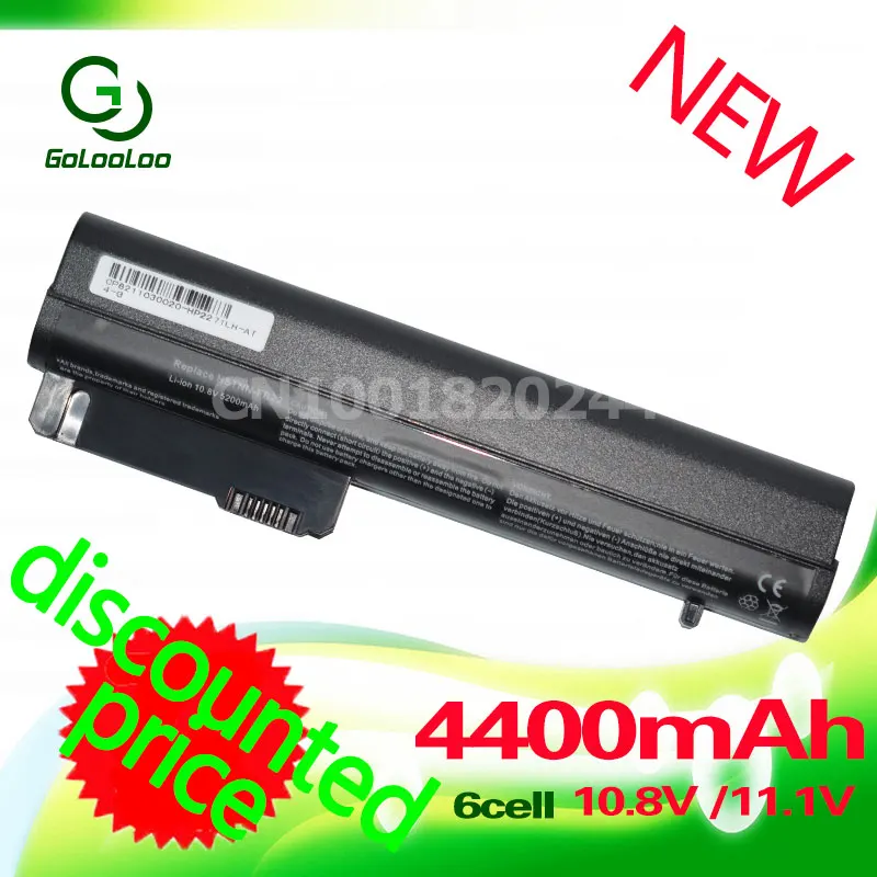Golooloo батарея для hp EliteBook 2533t 2530p 2540 Бизнес Тетрадь 2400 2510 p NC2400 412789 001 484784 аккумулятор
