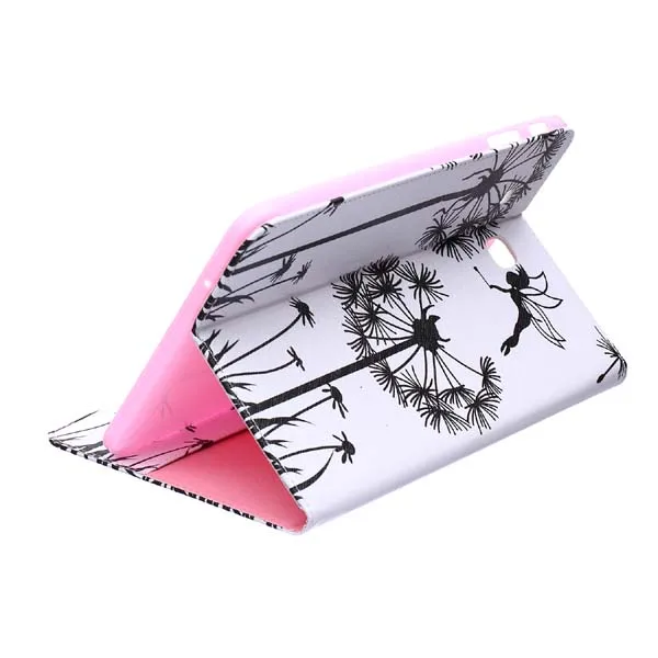 Чехол книжка с красочным принтом и отделением для карт чехол подставка из