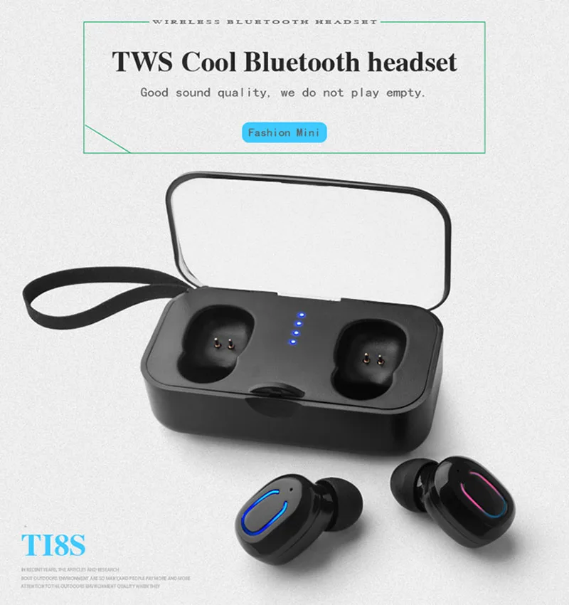 FERSHA T18 Bluetooth Гарнитура 3D стерео беспроводные наушники спортивные наушники для Iphone Android Pk X27 I7/I7S мобильного телефона