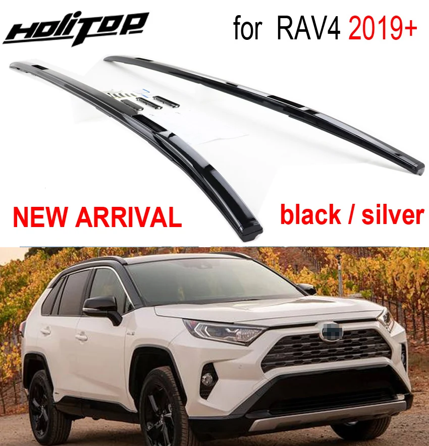 Рейка на крышу OE рейка для Toyota RAV4 2019 2020 2021 черный и серебристый алюминиевый сплав